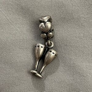 Pandora "Cheers Champagne Flutes" Charm